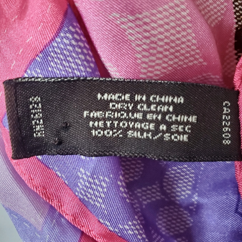 Coach Silk Scarf - Picture 4 of 7